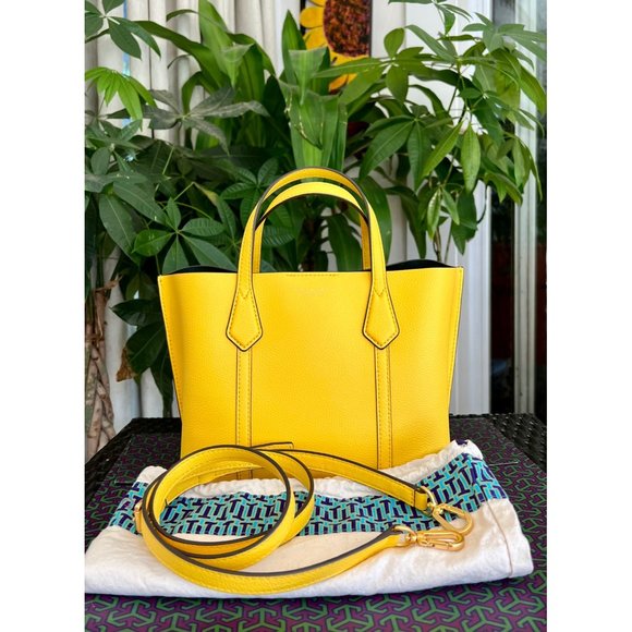 Tory Burch Handbags - ♦️TORY BURCH YELLOW PERRY TOTE